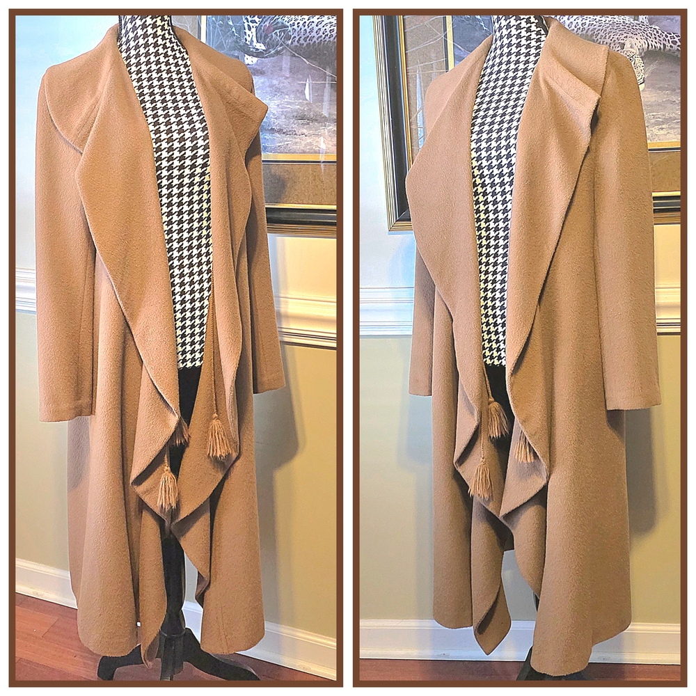 DESIGNER, ITALIA TOSTINO ALPACA WOOL COAT